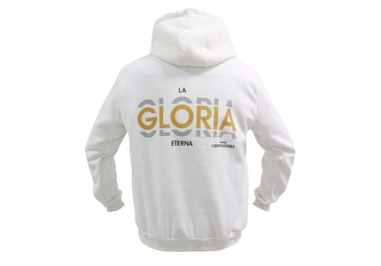 Hoodie Atlético Nacional Oficial conmebol libertadores silueta blanco