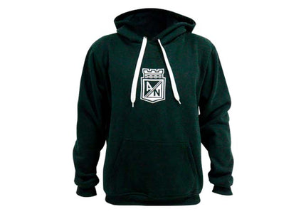Hoodie Atlético Nacional Oficial conmebol libertadores verde botella
