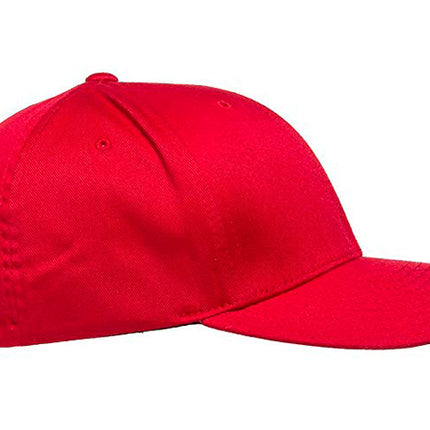 Gorra Flexfit 6277 Original Cerrada Roja