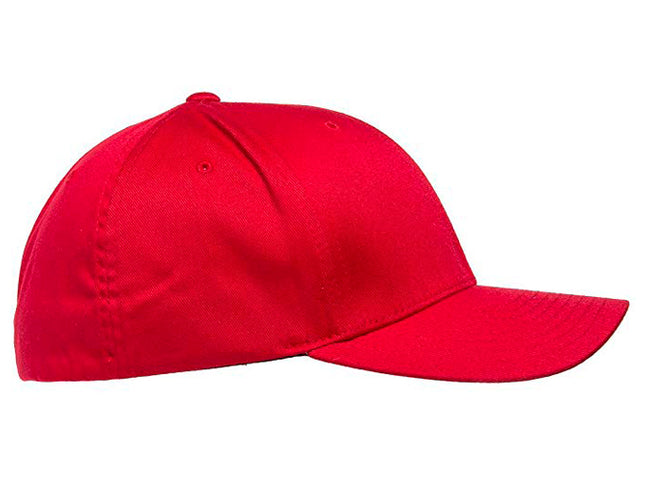 Gorra Flexfit 6277 Original Cerrada Roja