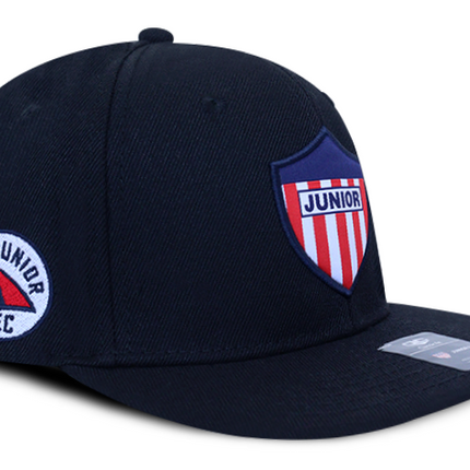 Gorra Junior FC Oficial Plana negra
