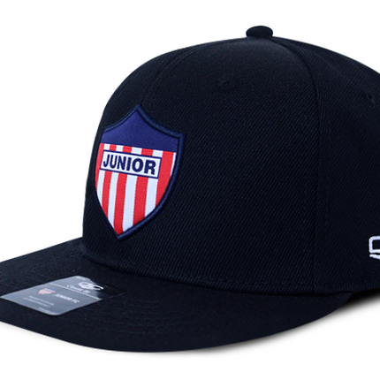 Gorra Junior FC Oficial Plana negra