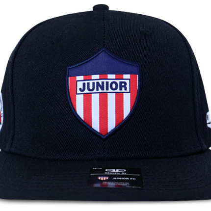 Gorra Junior FC Oficial Plana negra