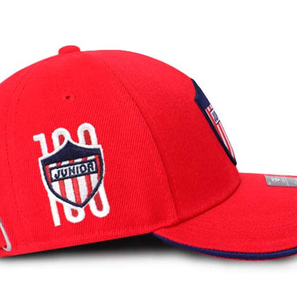 Gorra Junior FC Oficial Clásica 1924 100 años Edición especial Roja