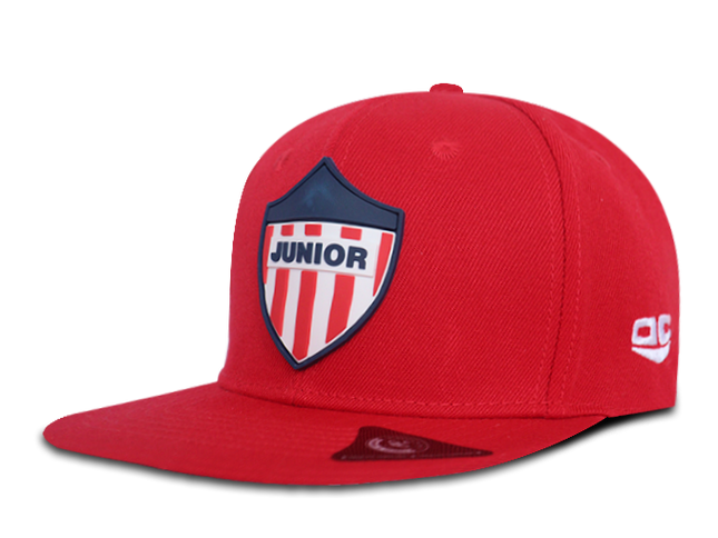 Gorra Junior FC Oficial Plana roja