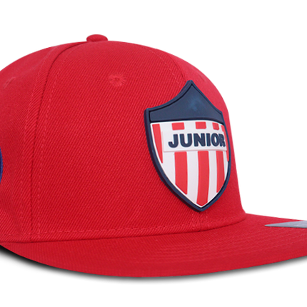 Gorra Junior FC Oficial Plana roja