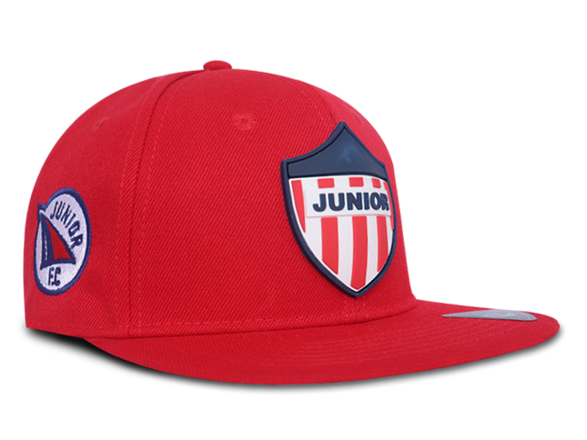 Gorra Junior FC Oficial Plana roja