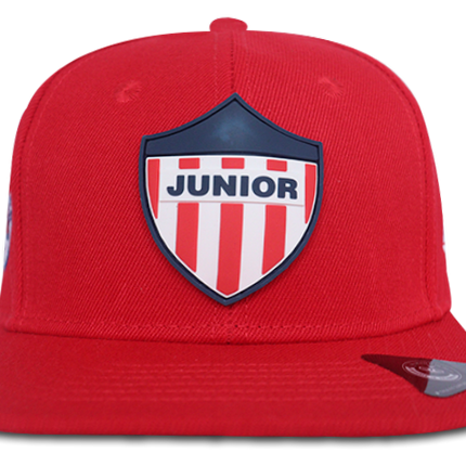 Gorra Junior FC Oficial Plana roja