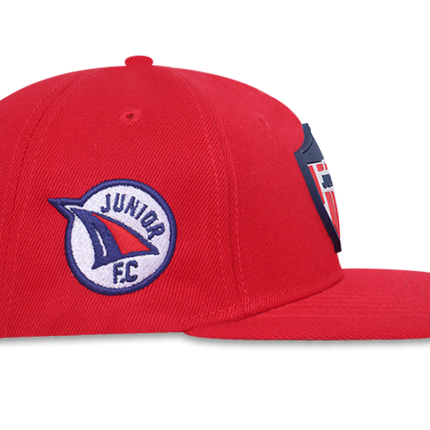 Gorra Junior FC Oficial Plana roja