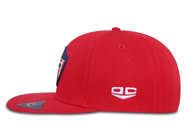 Gorra Junior FC Oficial Plana roja