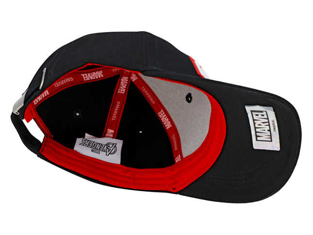 Gorra Marvel Original Negra Talla Adulto Oc Caps