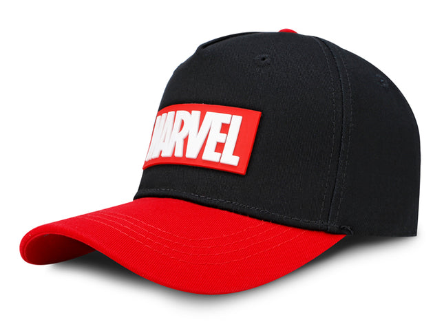 Gorra Marvel Original Negra/Rojo Talla Adulto Oc Caps