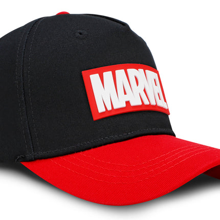 Gorra Marvel Original Negra/Rojo Talla Adulto Oc Caps