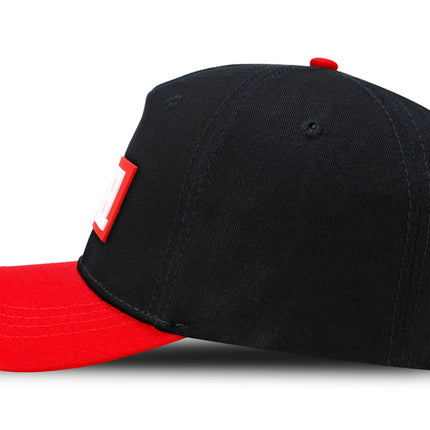 Gorra Marvel Original Negra/Rojo Talla Adulto Oc Caps