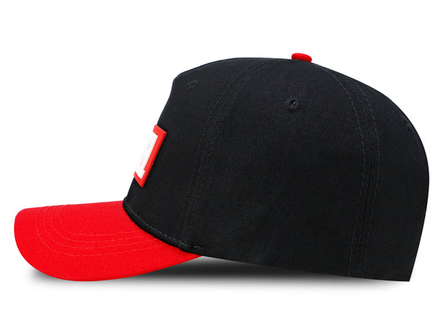 Gorra Marvel Original Negra/Rojo Talla Adulto Oc Caps