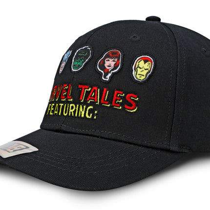 Gorra Marvel Avengers Personajes Original Negro Talla Adulto Oc Caps