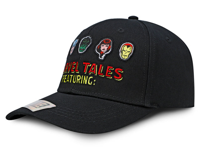 Gorra Marvel Avengers Personajes Original Negro Talla Adulto Oc Caps