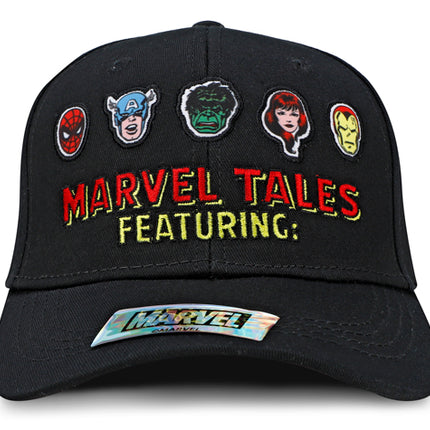 Gorra Marvel Avengers Personajes Original Negro Talla Adulto Oc Caps
