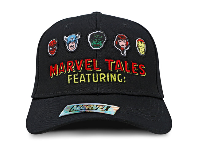 Gorra Marvel Avengers Personajes Original Negro Talla Adulto Oc Caps