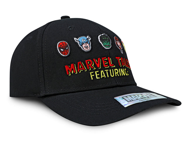Gorra Marvel Avengers Personajes Original Negro Talla Adulto Oc Caps