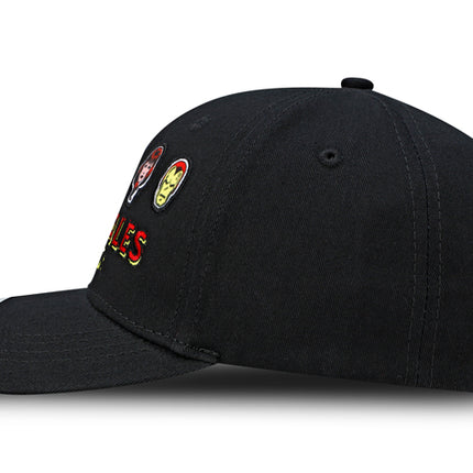 Gorra Marvel Avengers Personajes Original Negro Talla Adulto Oc Caps