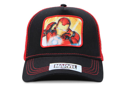 Gorra Marvel Comics Adulto Original Malla Iron Man Roja Oc Caps