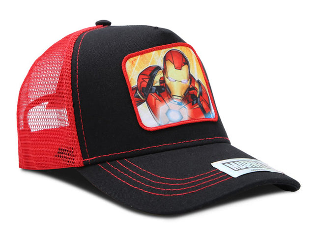 Gorra Marvel Comics Adulto Original Malla Iron Man Roja Oc Caps