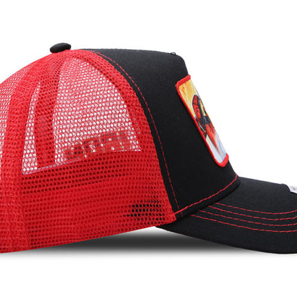 Gorra Marvel Comics Adulto Original Malla Iron Man Roja Oc Caps