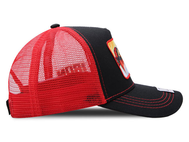 Gorra Marvel Comics Adulto Original Malla Iron Man Roja Oc Caps