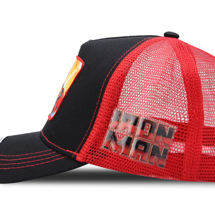 Gorra Marvel Comics Adulto Original Malla Iron Man Roja Oc Caps