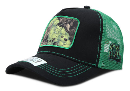 Gorra Marvel Comics Adulto Original Malla Hulk Verde Oc Caps
