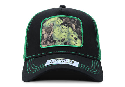 Gorra Marvel Comics Adulto Original Malla Hulk Verde Oc Caps