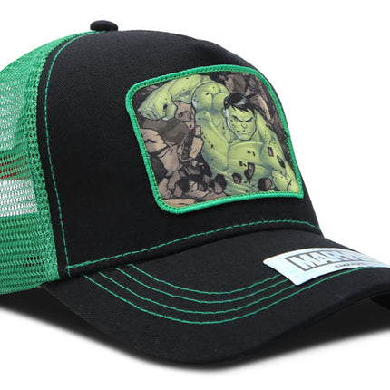 Gorra Marvel Comics Adulto Original Malla Hulk Verde Oc Caps