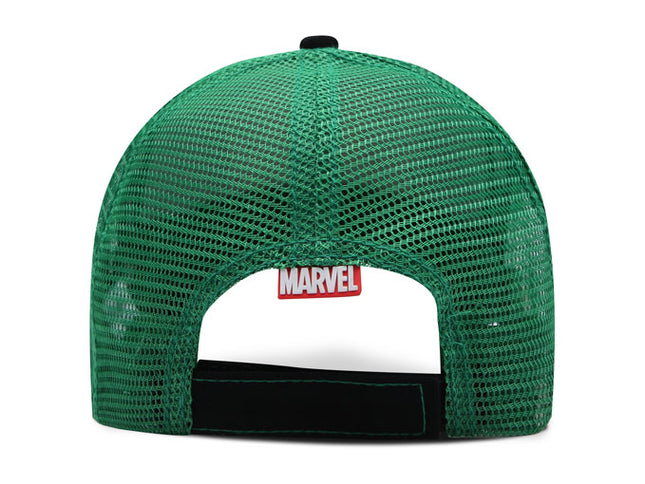 Gorra Marvel Comics Adulto Original Malla Hulk Verde Oc Caps