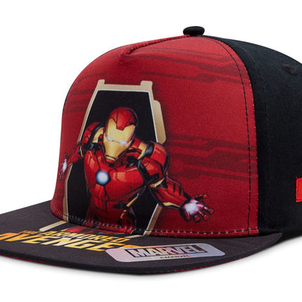 Gorra Iron Man Original Marvel Plana Oc Caps