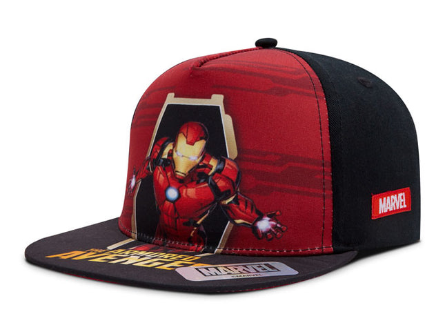 Gorra Iron Man Original Marvel Plana Oc Caps