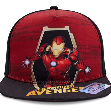 Gorra Iron Man Original Marvel Plana Oc Caps