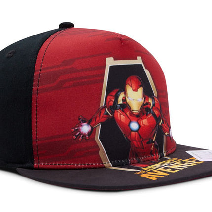 Gorra Iron Man Original Marvel Plana Oc Caps