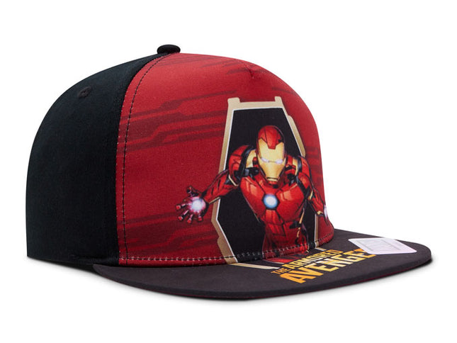 Gorra Iron Man Original Marvel Plana Oc Caps