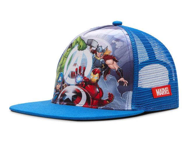Gorra Avengers Original de Malla plana Marvel Oc Caps