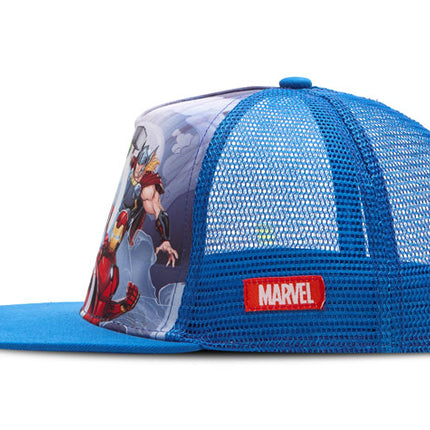 Gorra Avengers Original de Malla plana Marvel Oc Caps