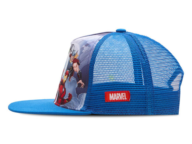 Gorra Avengers Original de Malla plana Marvel Oc Caps