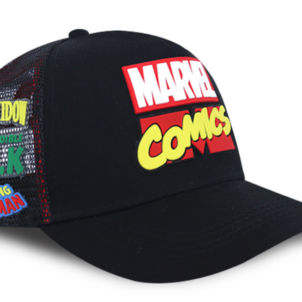Gorra Marvel Comics Original Malla Negra Oc Caps
