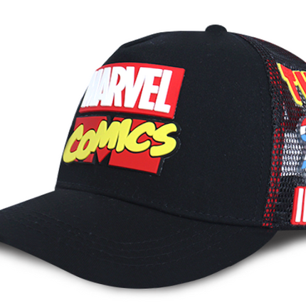Gorra Marvel Comics Original Malla Negra Oc Caps