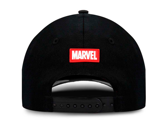 GORRA AVENGERS MARVEL ORIGINAL PARCHES NEGRA OC CAPS