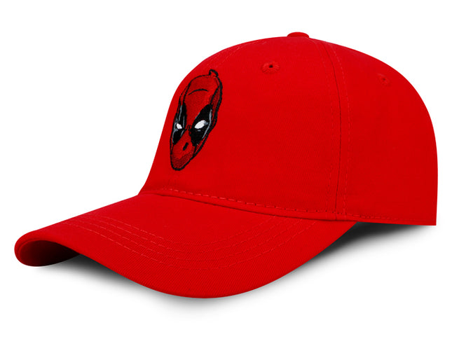 Gorra Marvel Deadpool Original Roja Talla Adulto Oc Caps