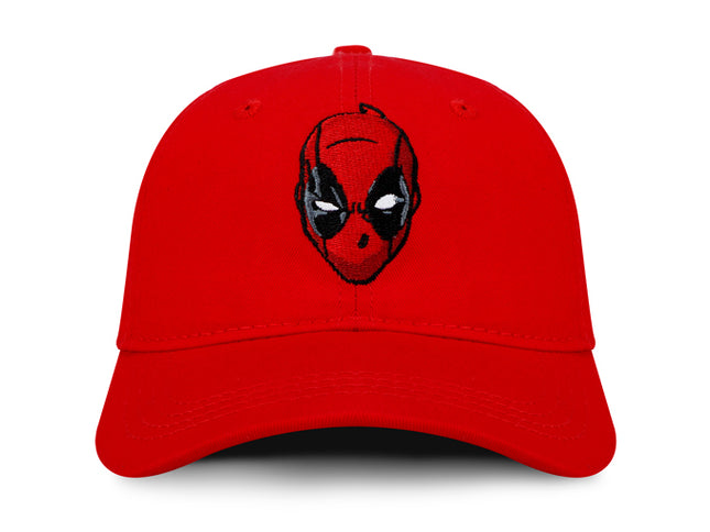 Gorra Marvel Deadpool Original Roja Talla Adulto Oc Caps
