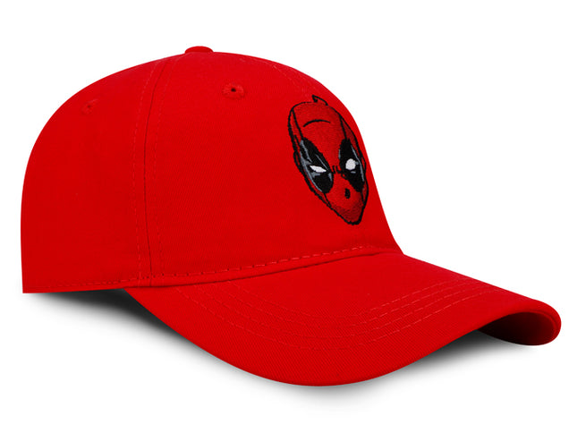 Gorra Marvel Deadpool Original Roja Talla Adulto Oc Caps
