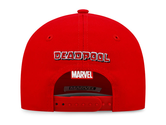 Gorra Marvel Deadpool Original Roja Talla Adulto Oc Caps
