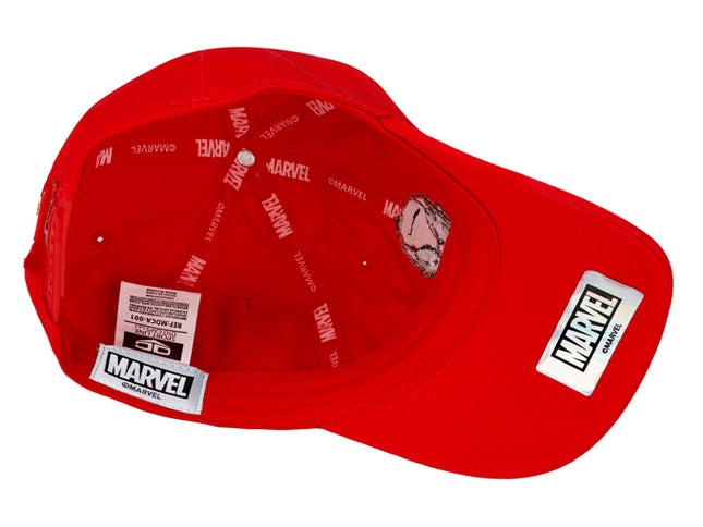 Gorra Marvel Deadpool Original Roja Talla Adulto Oc Caps